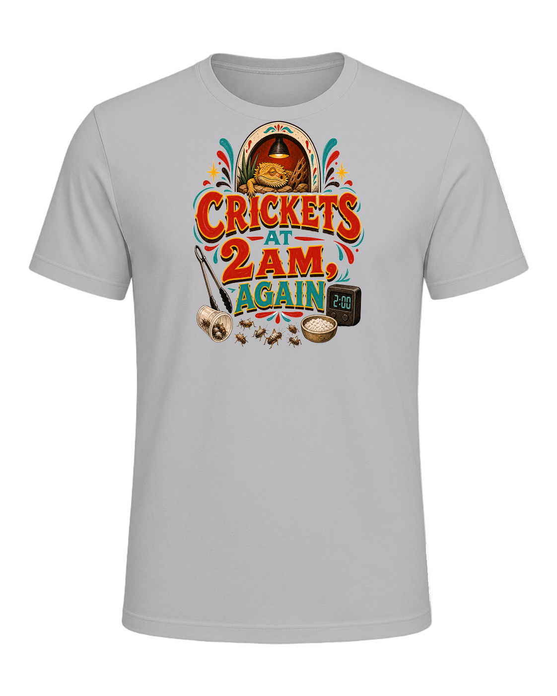 CRICKETS AT 2AM, AGAIN — Athletic Heather