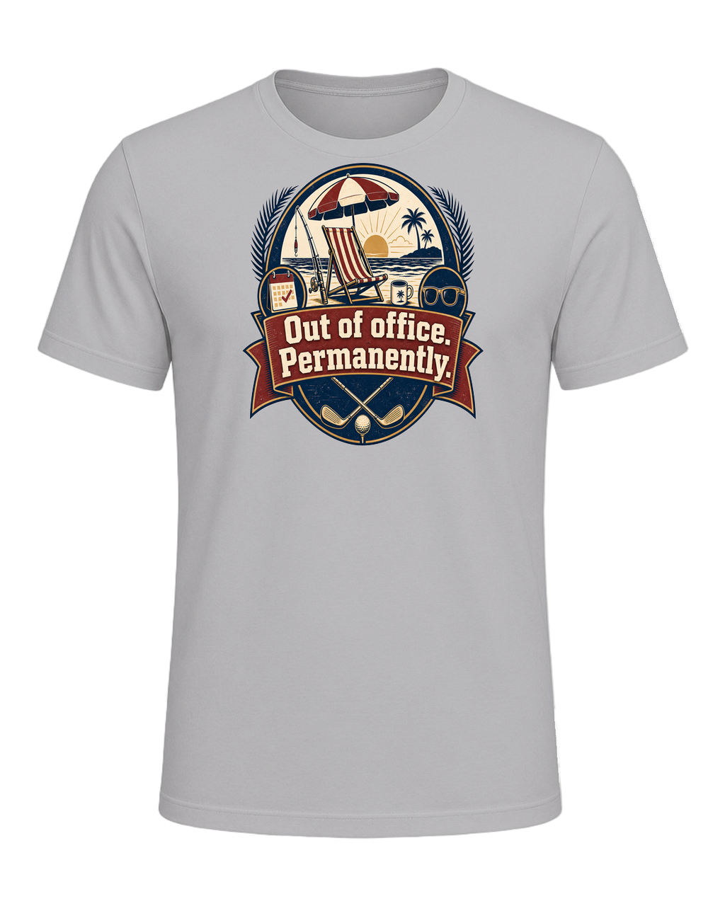 Out of office. Permanently. — Athletic Heather