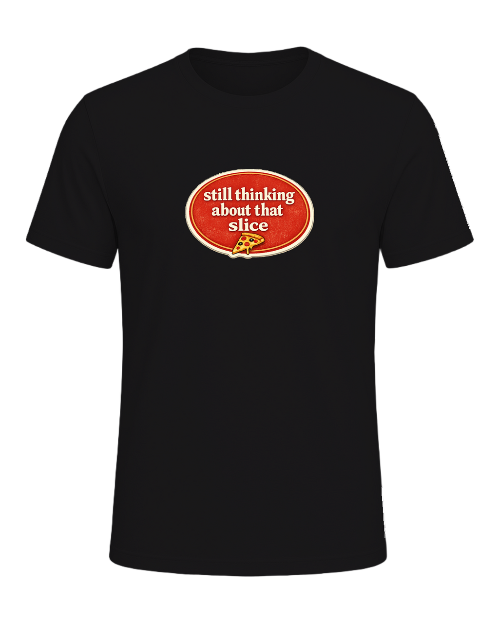 Still Thinking About That Slice Tee — Dark Grey Heather