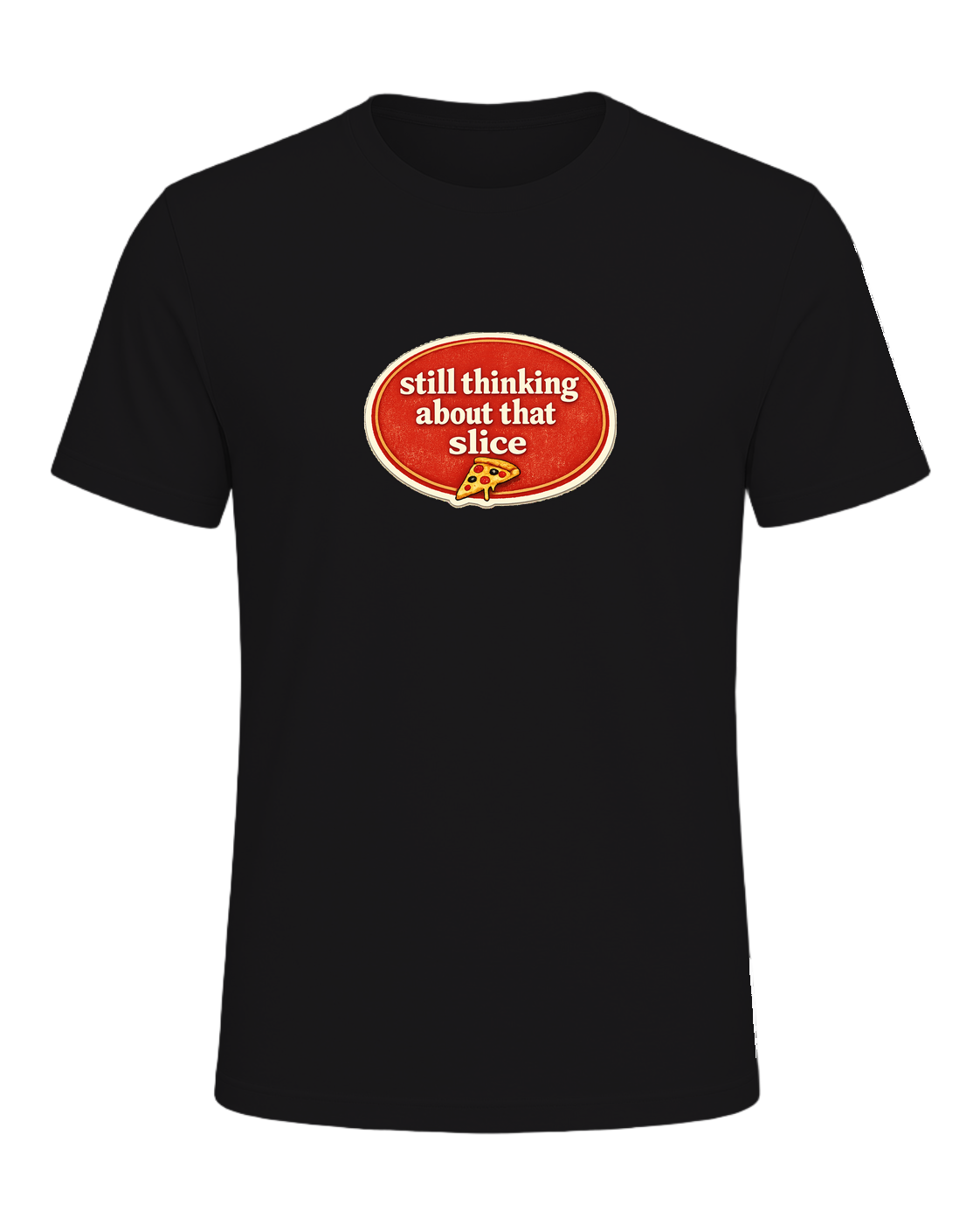 Still Thinking About That Slice Tee — Dark Grey Heather
