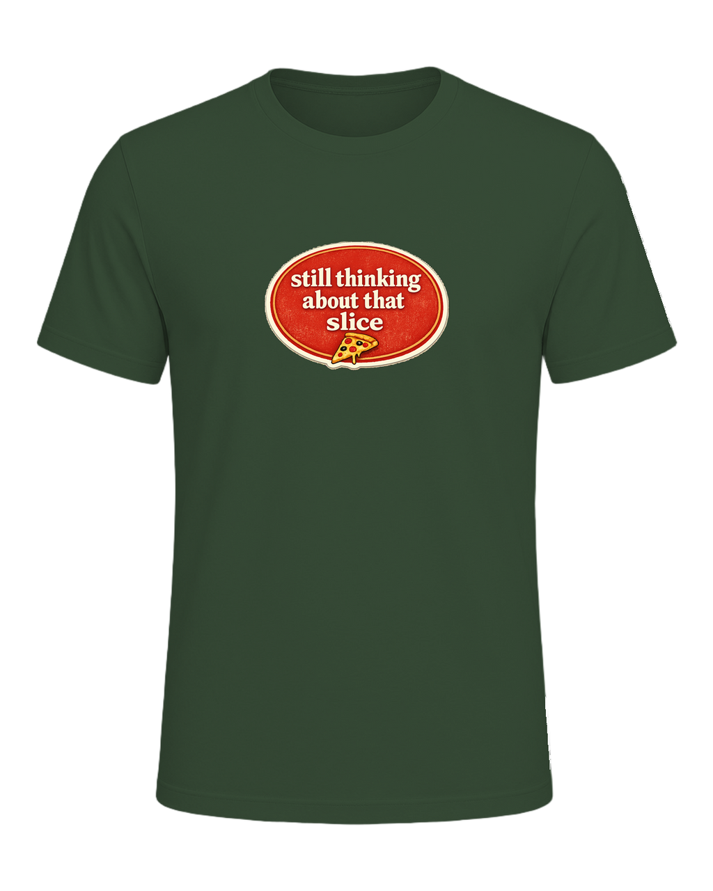 Still Thinking About That Slice Tee — Heather Forest