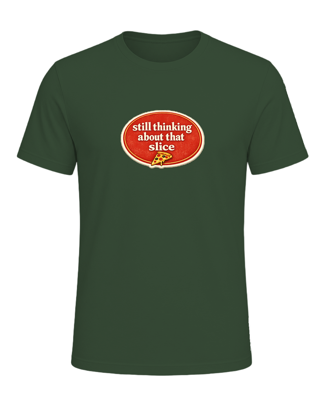 Still Thinking About That Slice Tee — Heather Forest