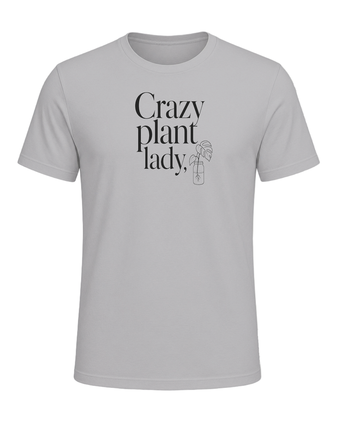 Crazy plant lady, proudly — Athletic Heather