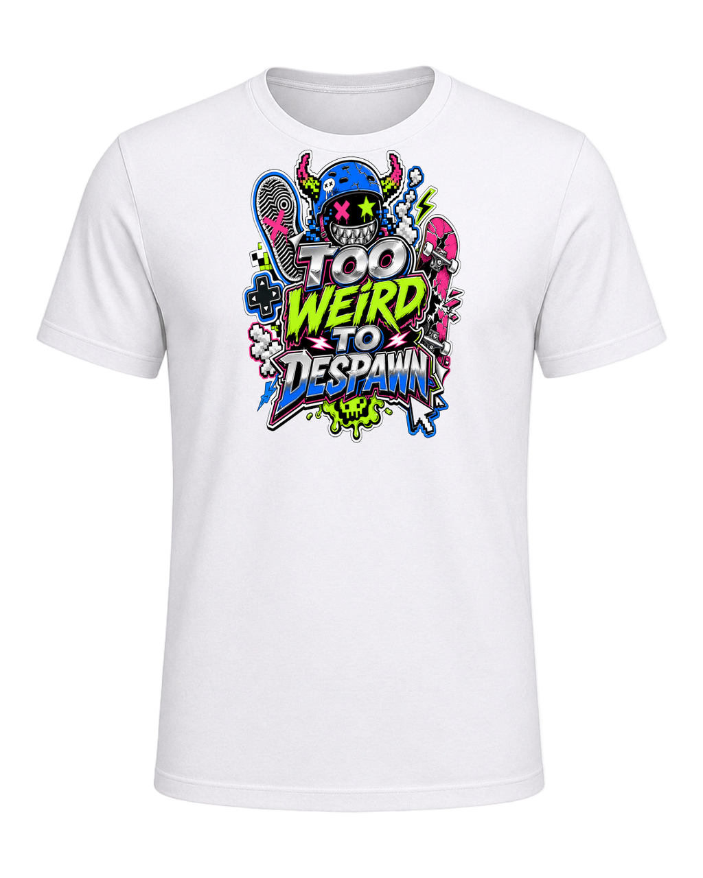 TOO WEIRD TO DESPAWN — White
