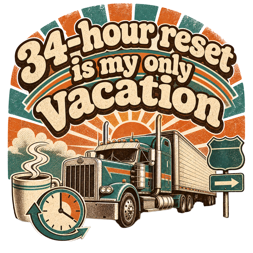 34-hour reset is my only vacation