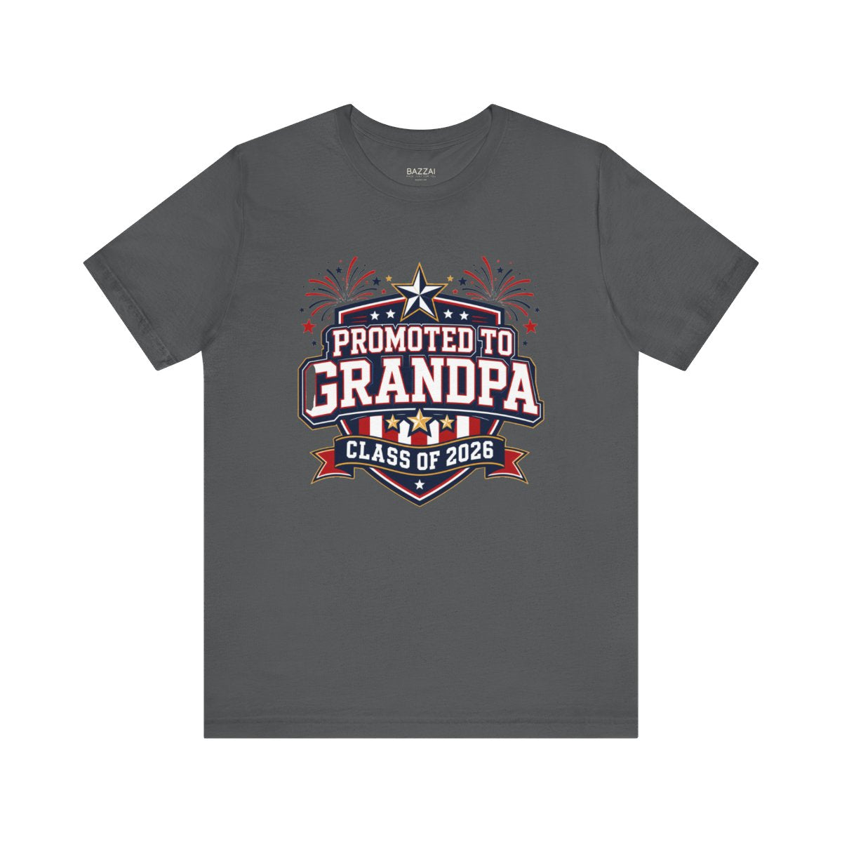 New Grandparent T-Shirt — Promoted to Grandparent — papa grandpa t-shirt design