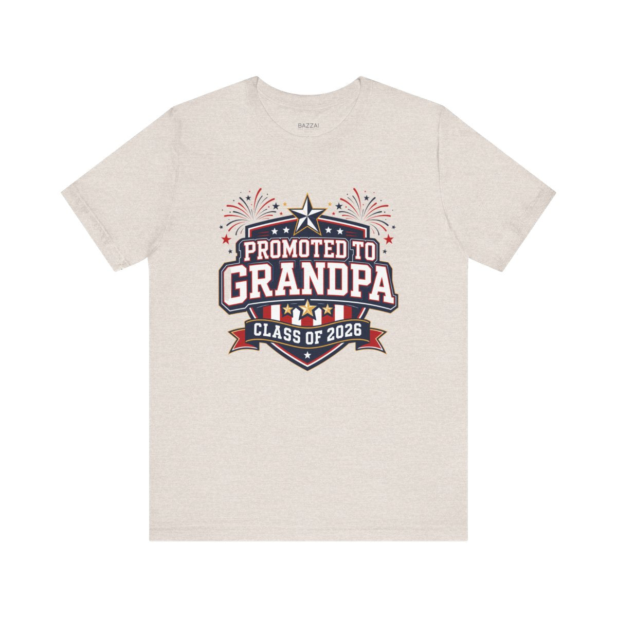 New Grandparent T-Shirt — Promoted to Grandparent — papa grandpa t-shirt design