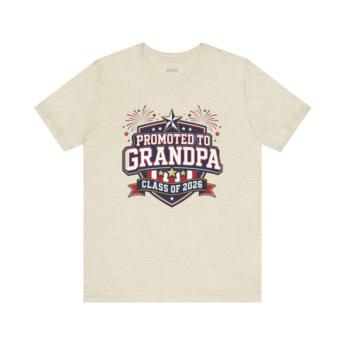 New Grandparent T-Shirt — Promoted to Grandparent — papa grandpa t-shirt design