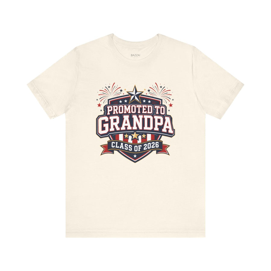 New Grandparent T-Shirt — Promoted to Grandparent