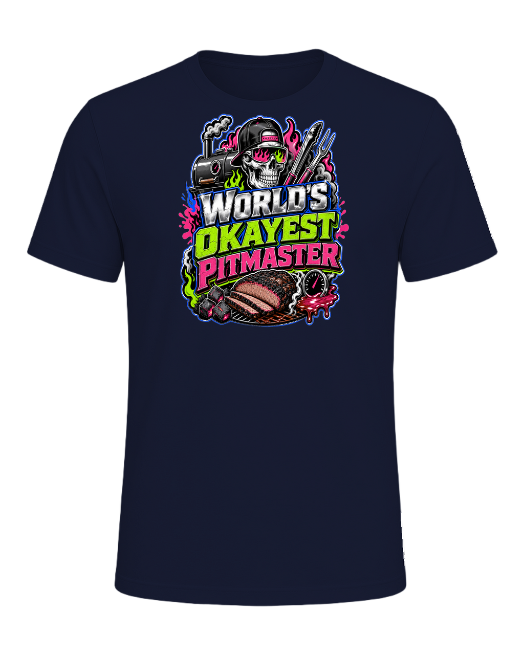 WORLD'S OKAYEST PITMASTER — Navy