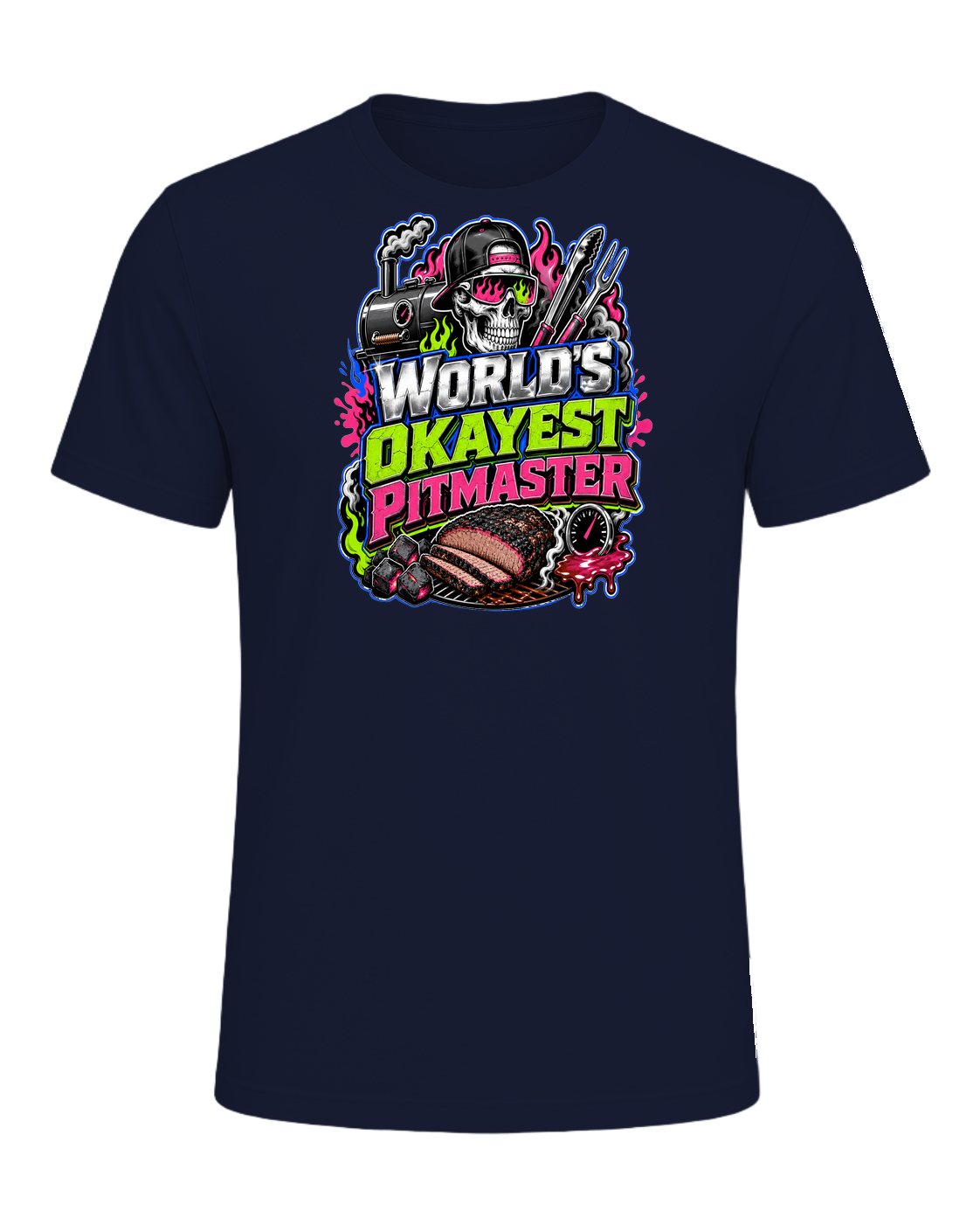 WORLD'S OKAYEST PITMASTER — Navy