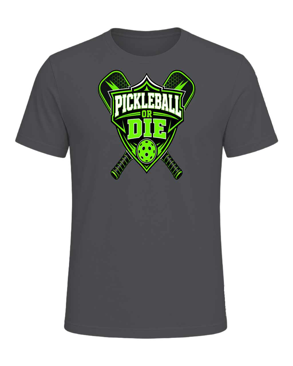 Pickleball Player — Asphalt