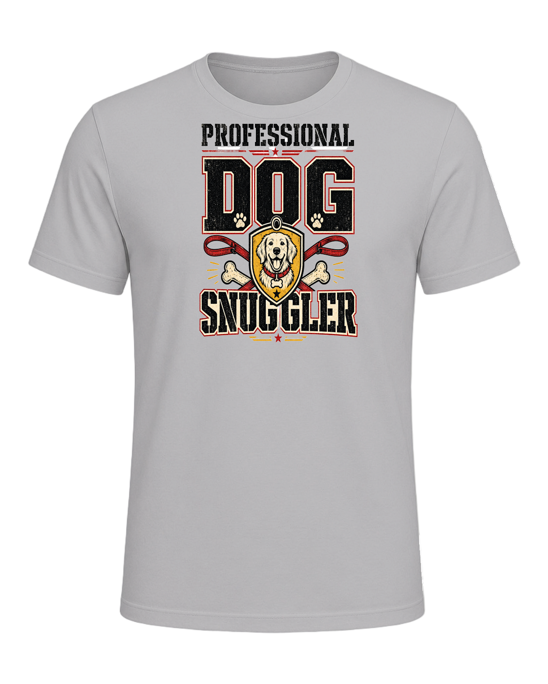 PROFESSIONAL DOG SNUGGLER — Athletic Heather