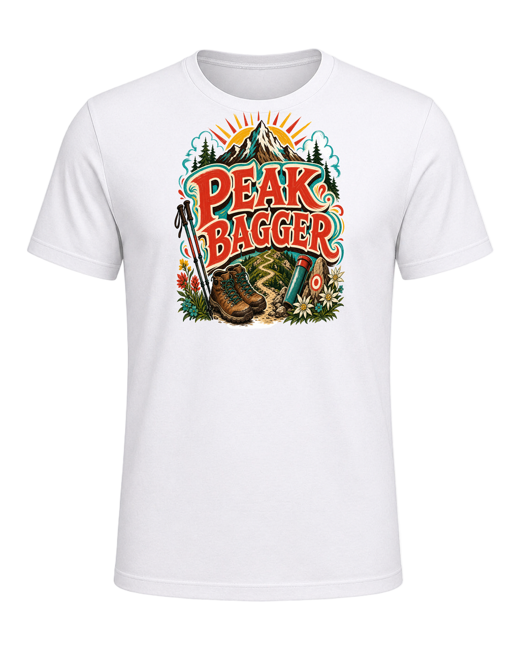 PEAK BAGGER — White