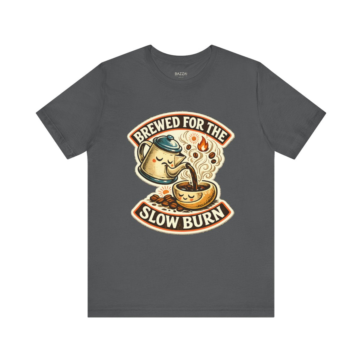 Coffee Snob T-Shirt — Brewed for the Slow Burn — coffees t-shirt design by Sol
