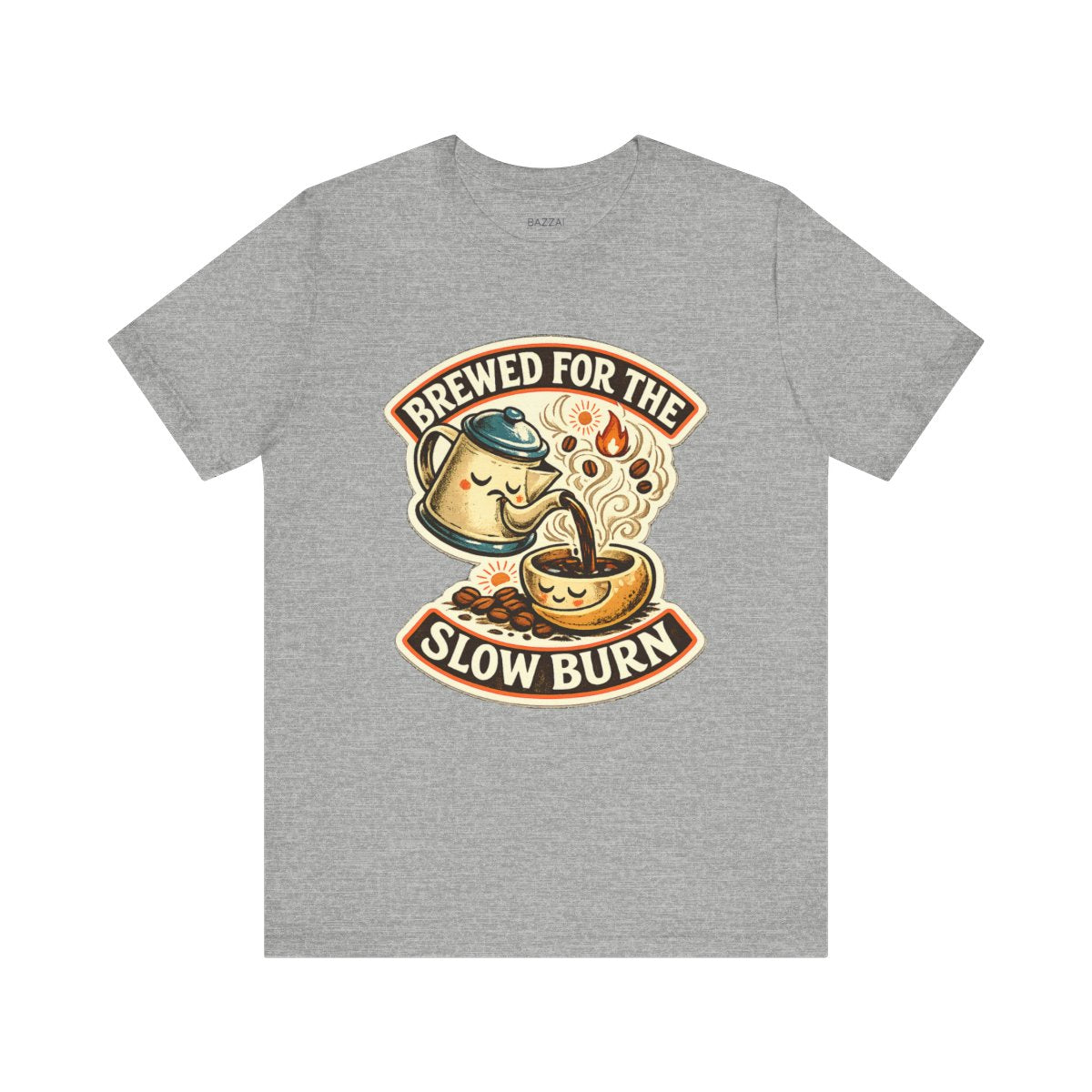 Coffee Snob T-Shirt — Brewed for the Slow Burn — coffees t-shirt design by Sol