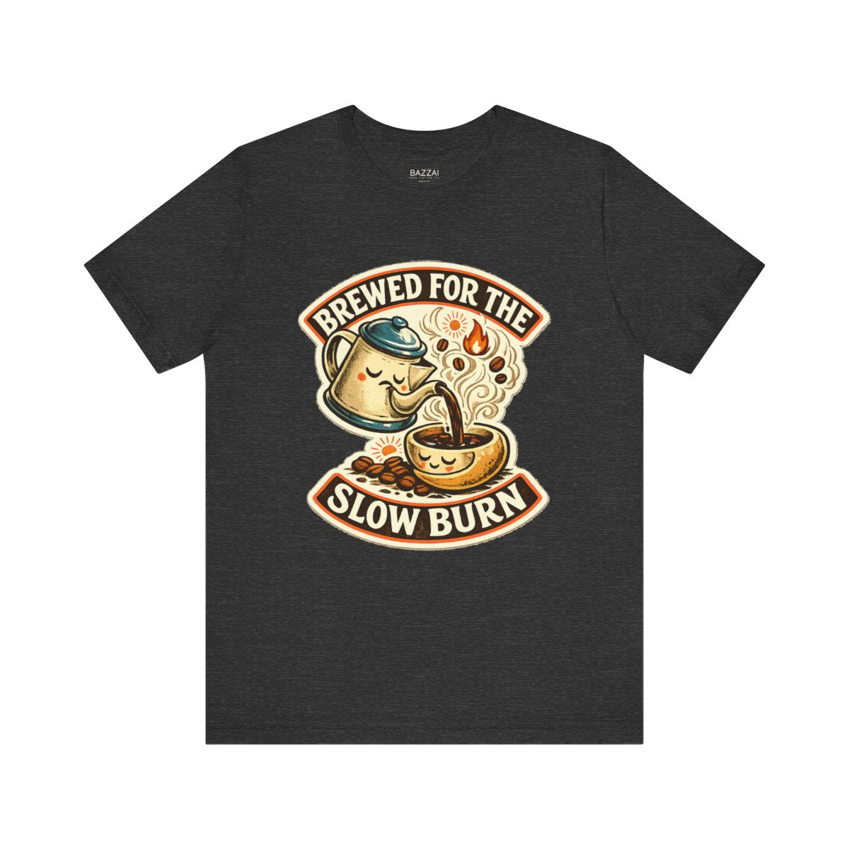 Coffee Snob T-Shirt — Brewed for the Slow Burn — coffees t-shirt design by Sol