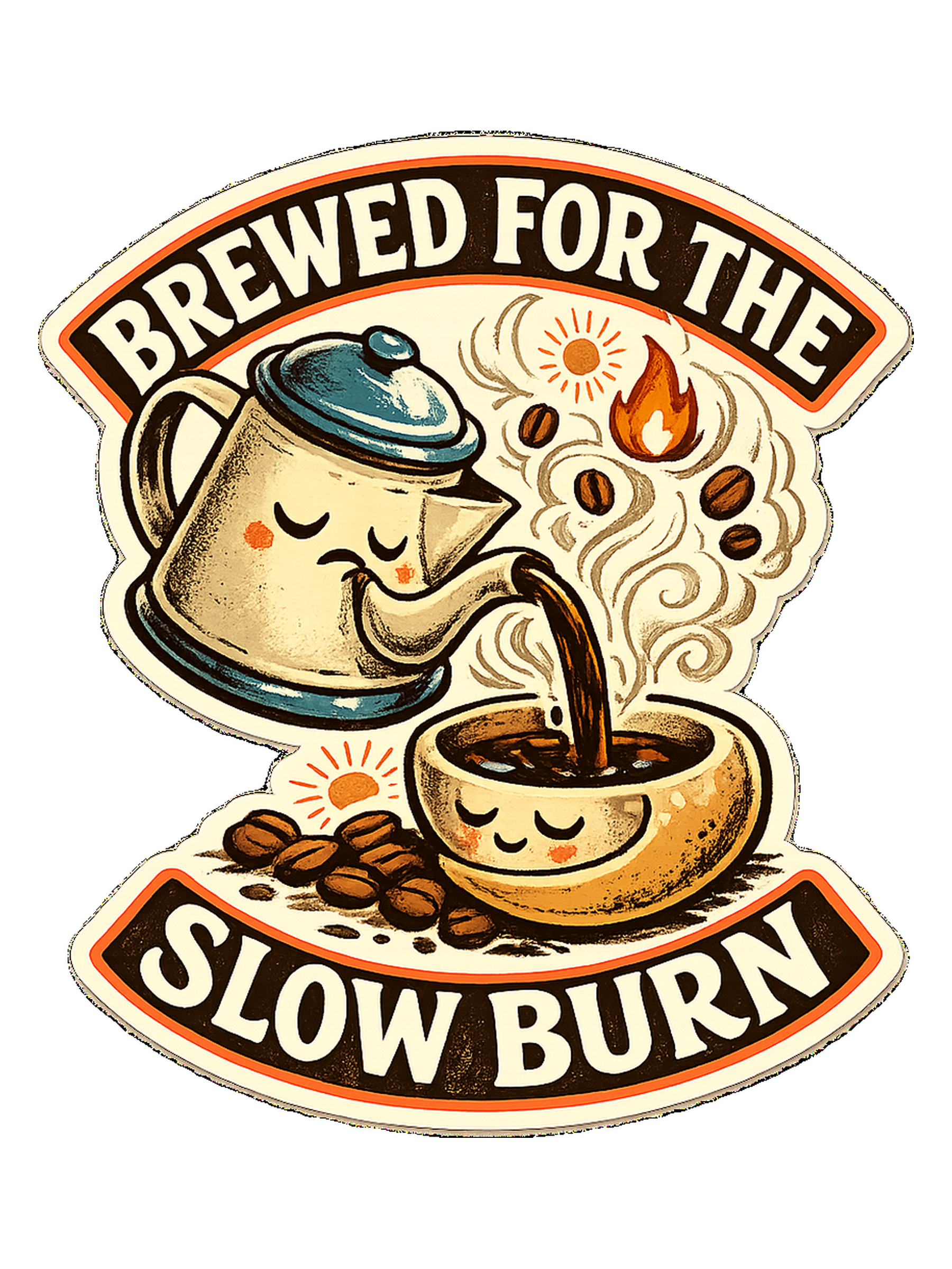 Brewed For The Slow Burn Tee