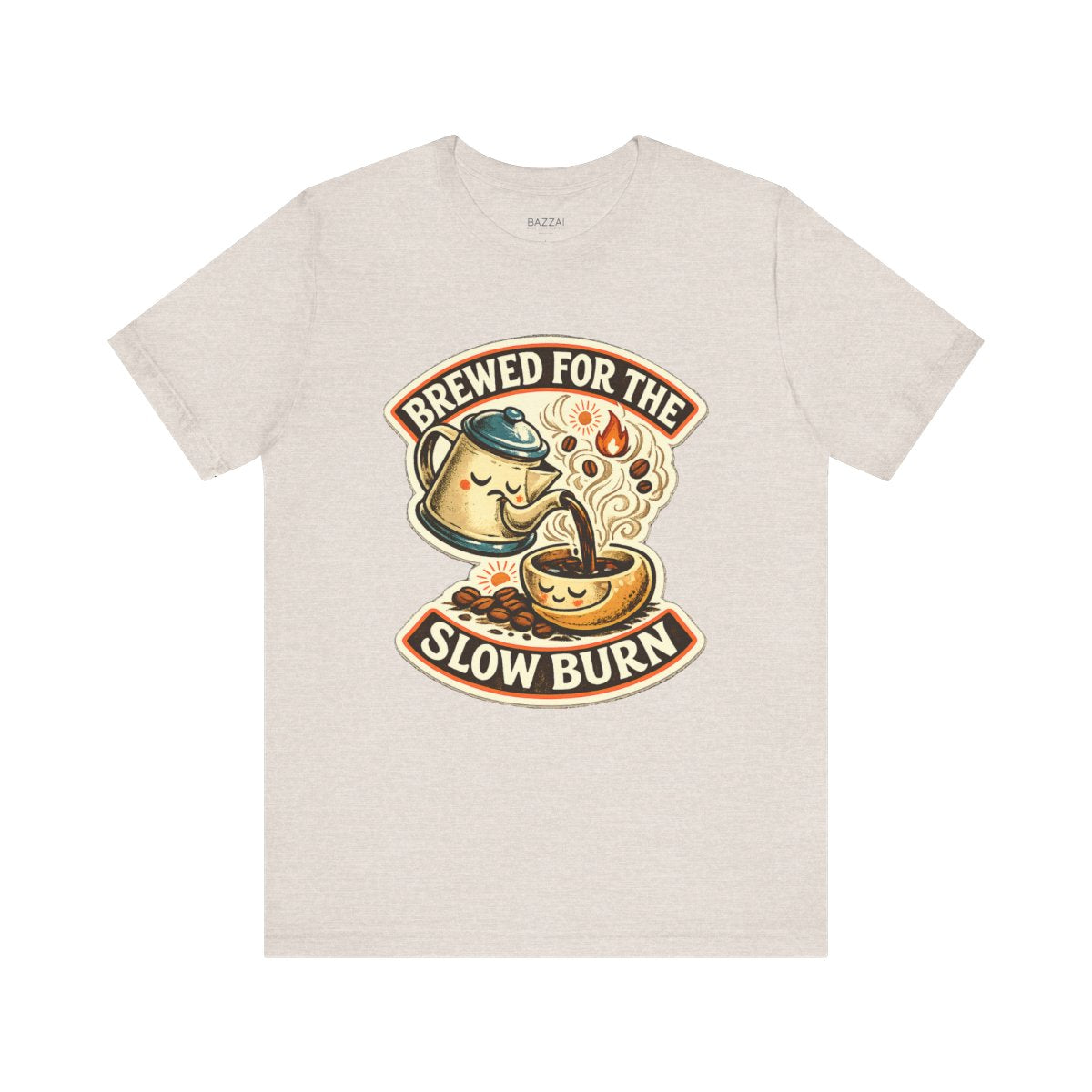 Coffee Snob T-Shirt — Brewed for the Slow Burn — coffees t-shirt design by Sol