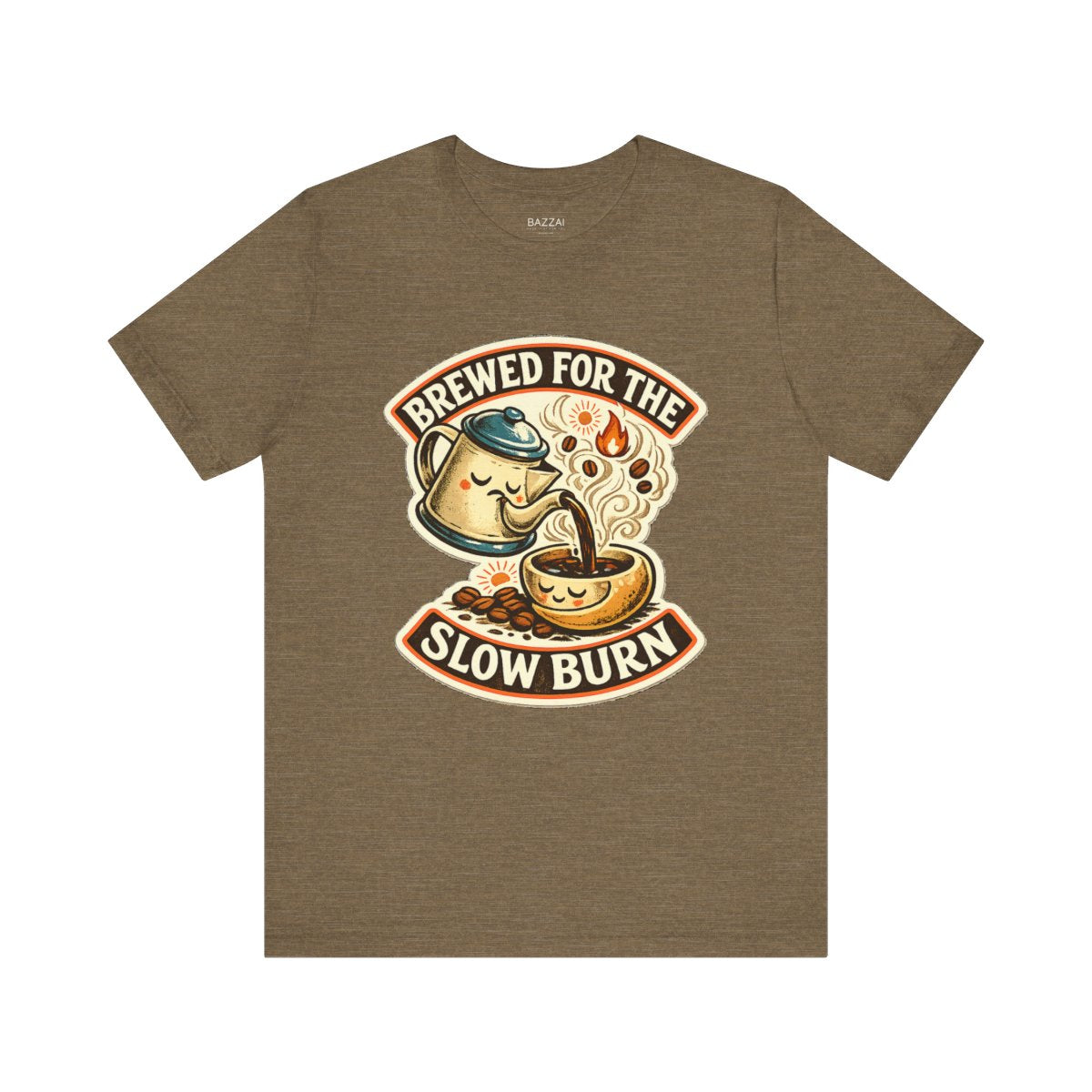 Coffee Snob T-Shirt — Brewed for the Slow Burn — coffees t-shirt design by Sol