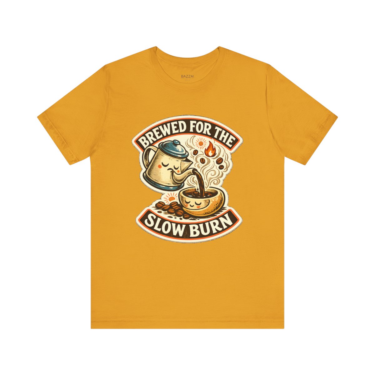 Coffee Snob T-Shirt — Brewed for the Slow Burn — coffees t-shirt design by Sol