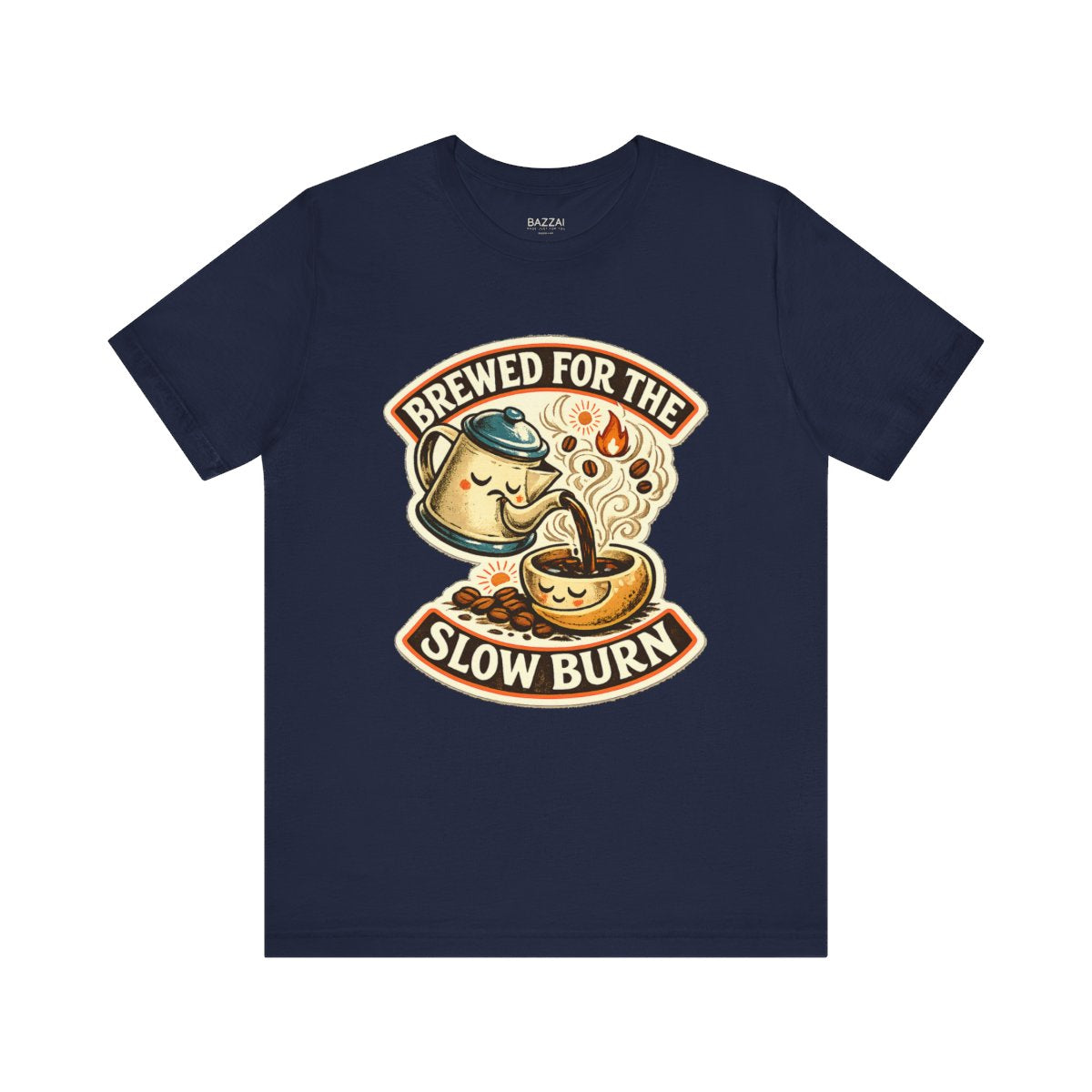 Coffee Snob T-Shirt — Brewed for the Slow Burn — coffees t-shirt design by Sol