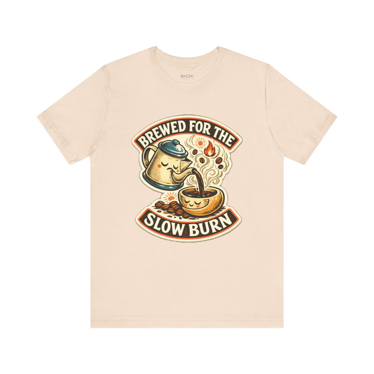 Coffee Snob T-Shirt — Brewed for the Slow Burn — coffees t-shirt design by Sol