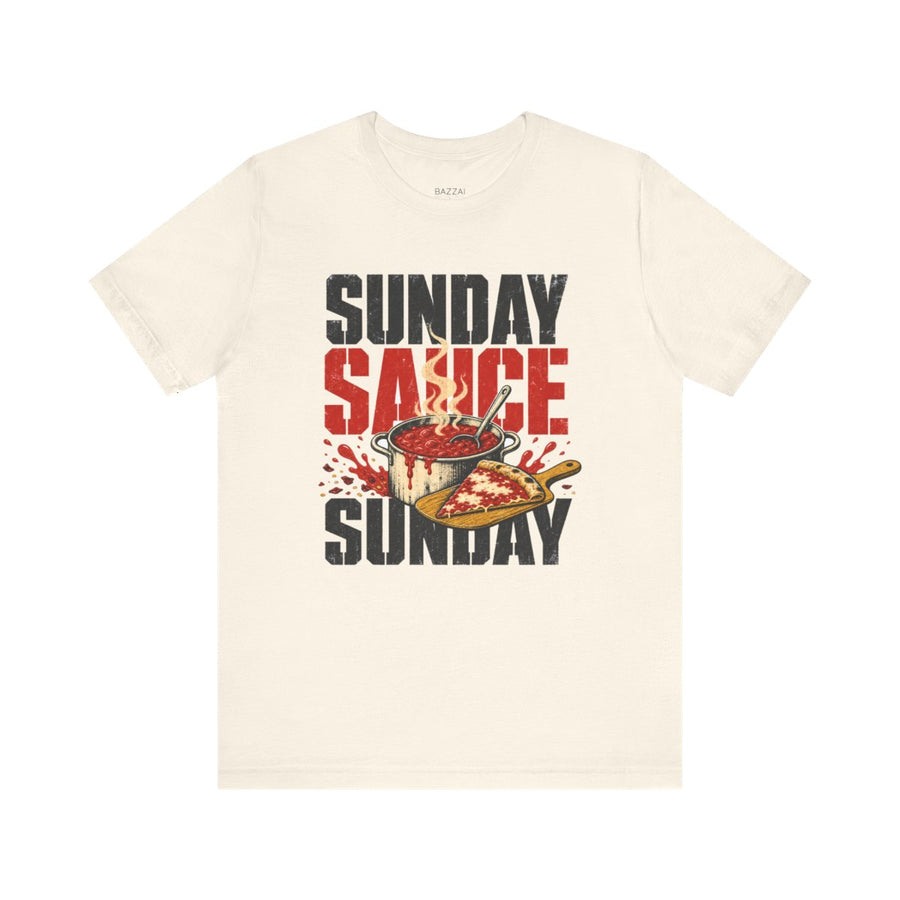 Italian Food T-Shirt — Sunday Sauce Sunday