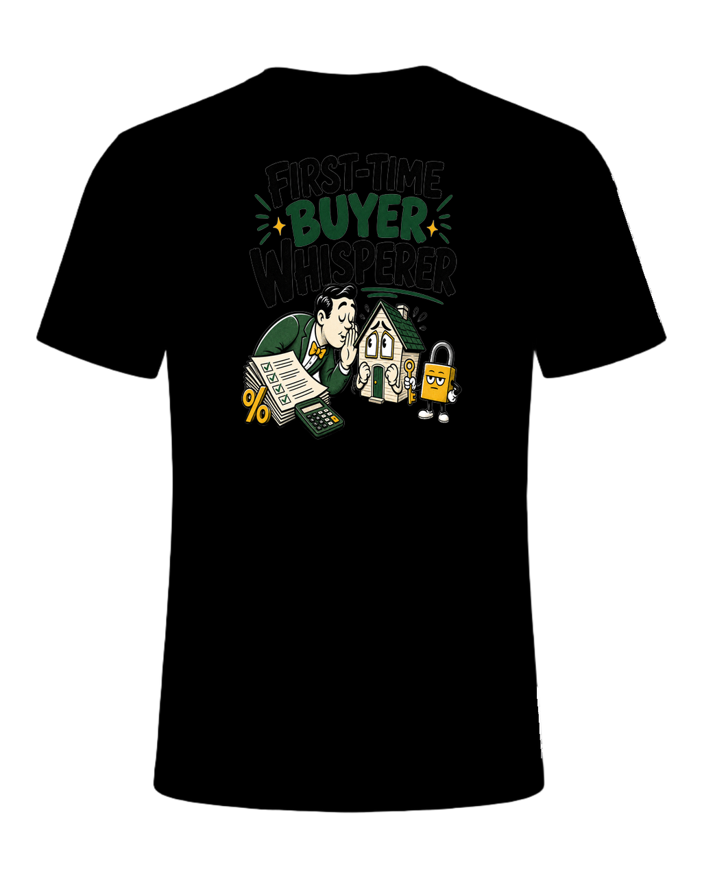 FIRST-TIME BUYER WHISPERER — Black