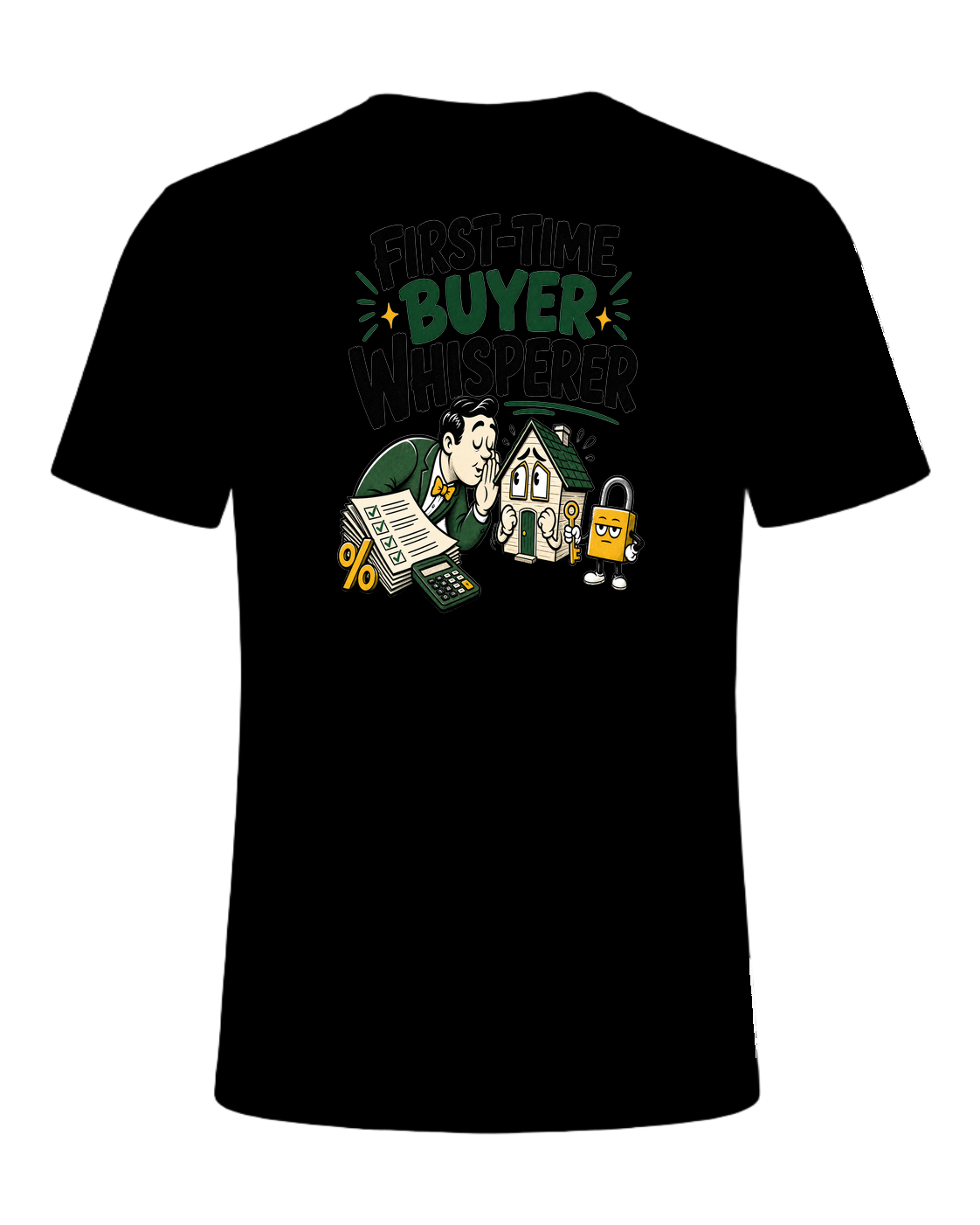 FIRST-TIME BUYER WHISPERER — Black
