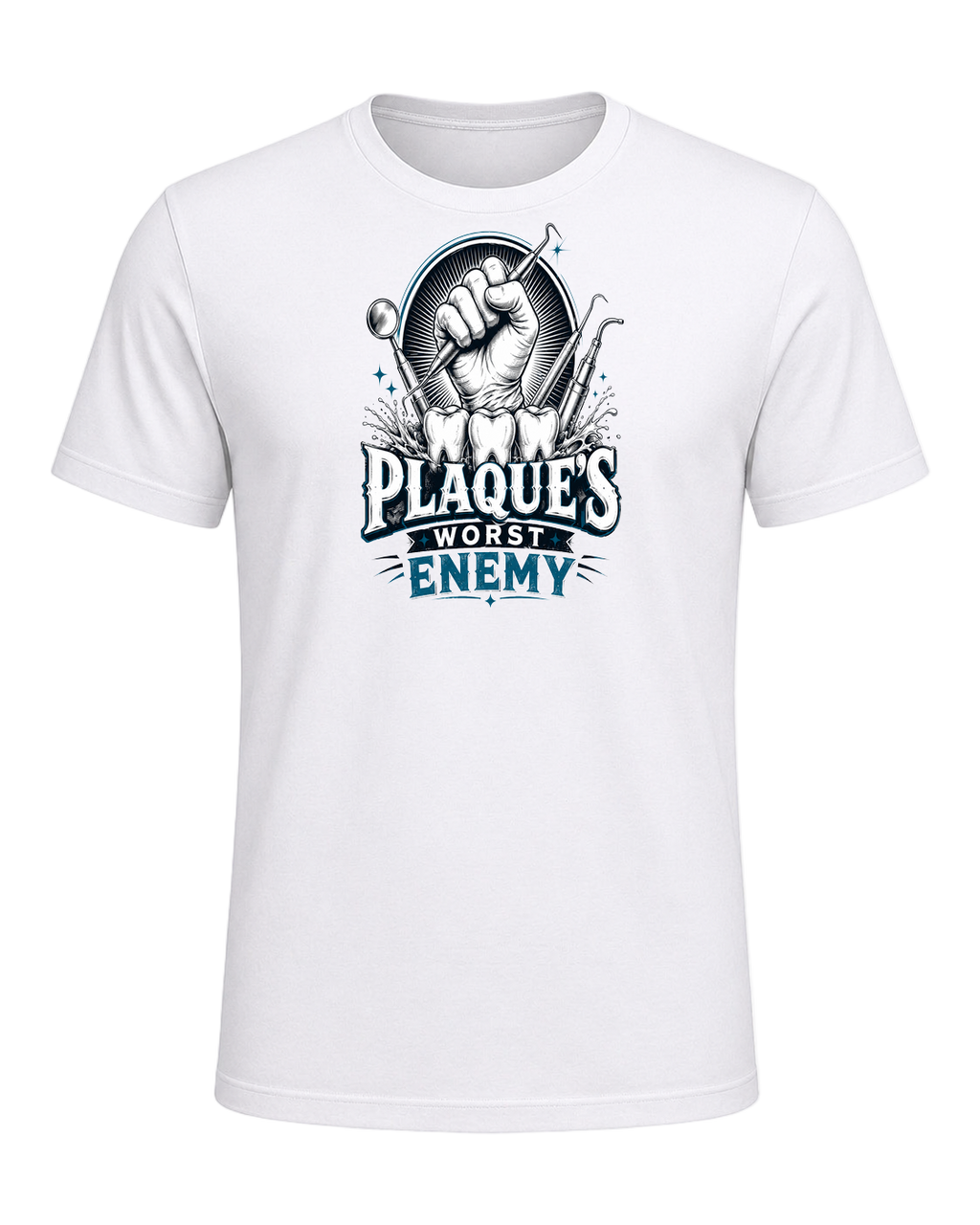 PLAQUE'S WORST ENEMY — White