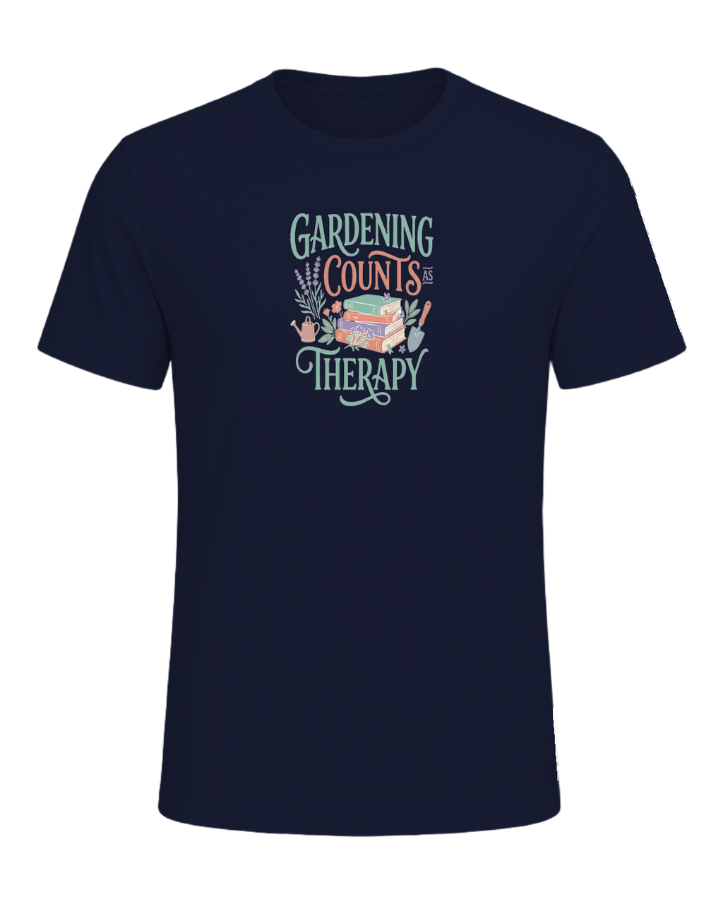 GARDENING COUNTS AS THERAPY — Navy