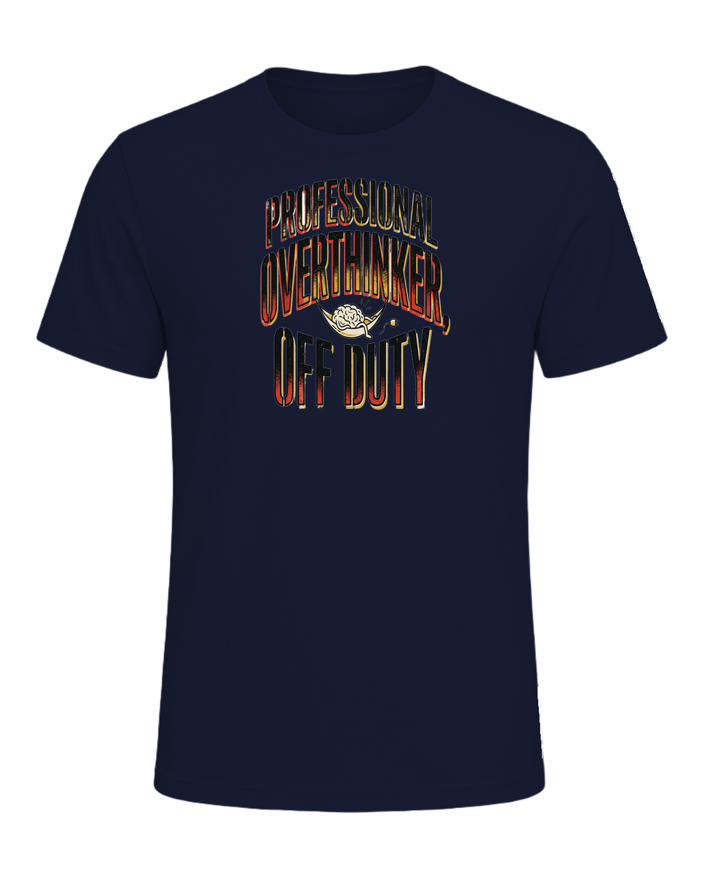 PROFESSIONAL OVERTHINKER, OFF DUTY — Navy