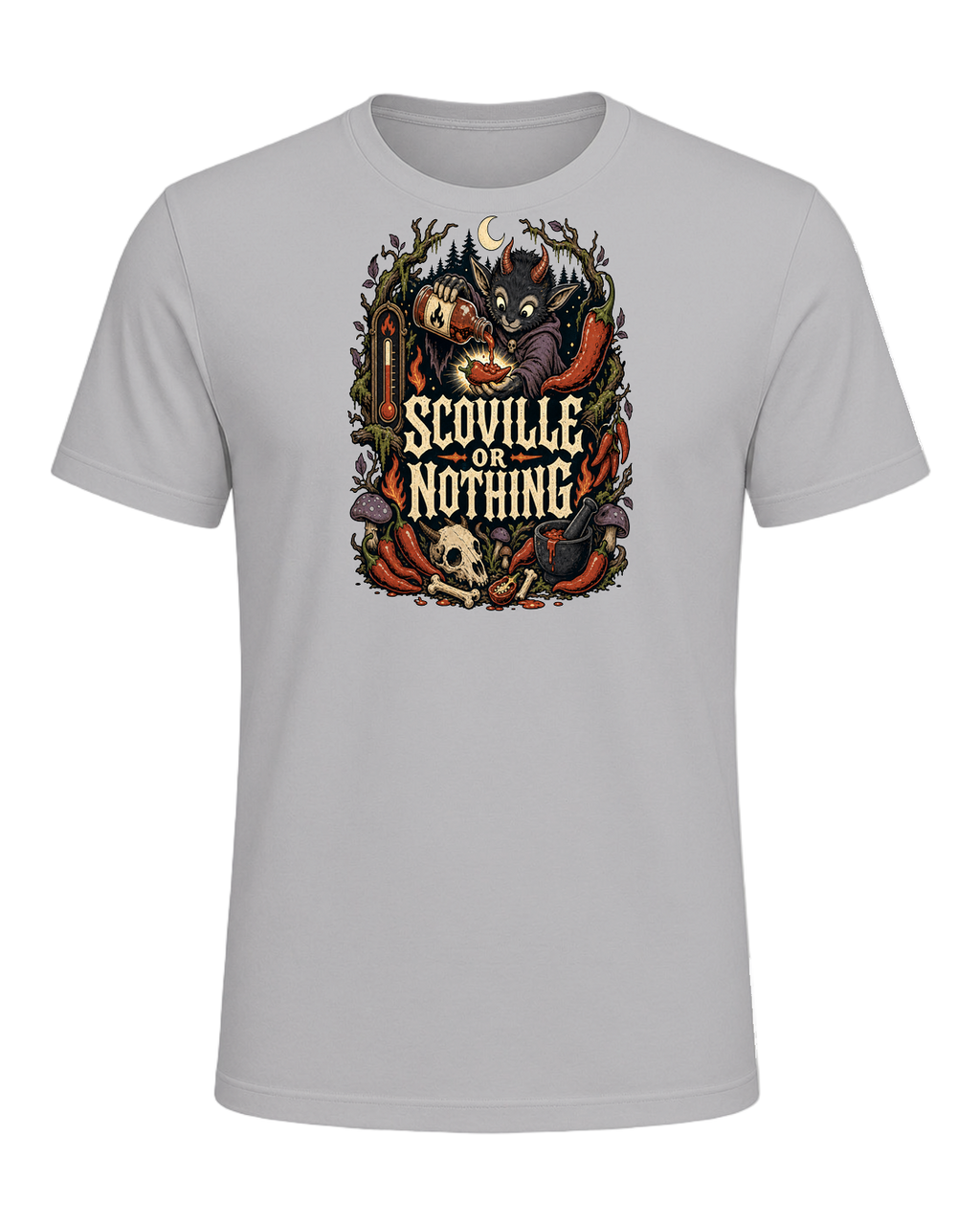 SCOVILLE OR NOTHING — Athletic Heather