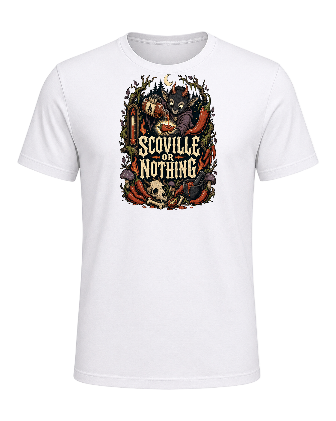 SCOVILLE OR NOTHING — White