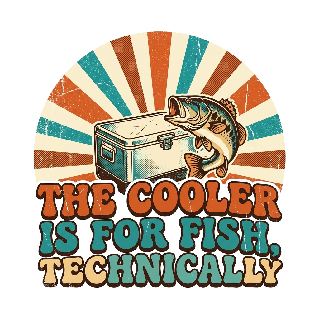 the cooler is for fish, technically