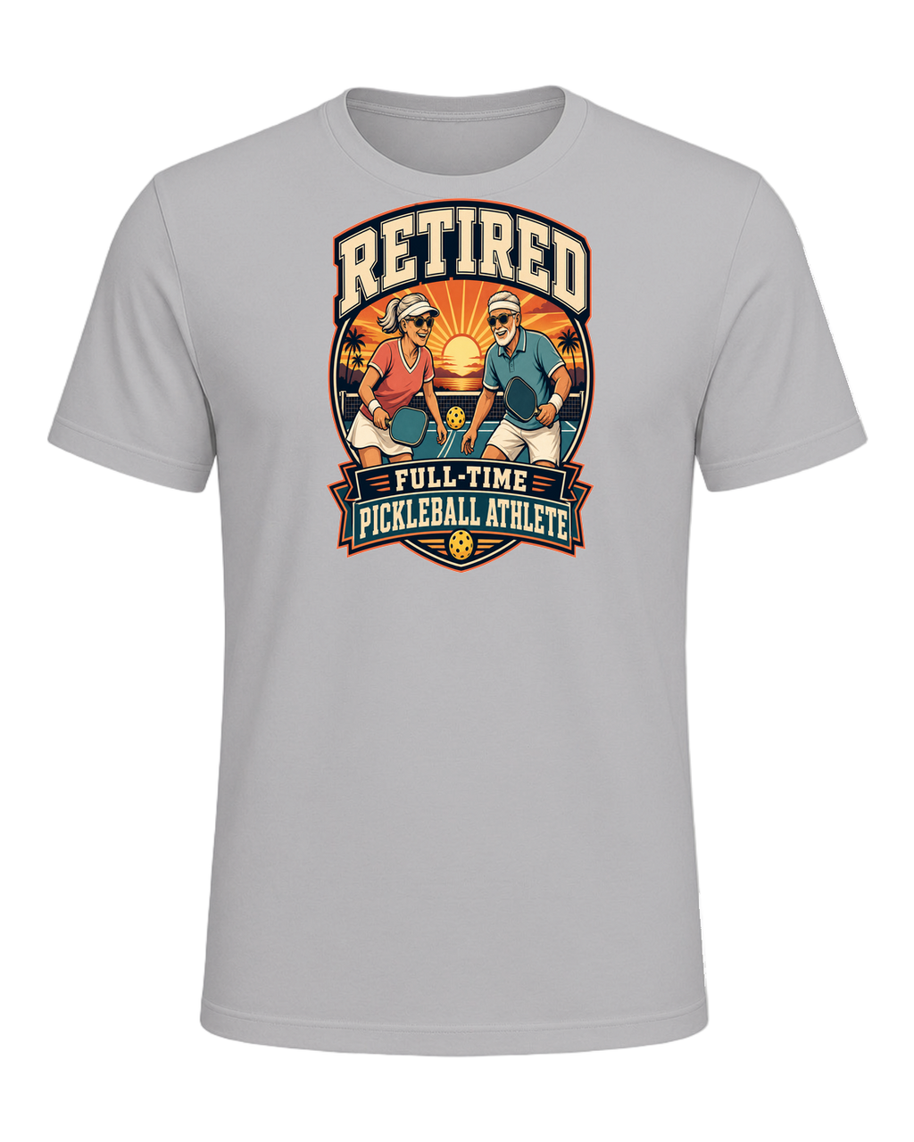 Pickleball Retirement — Athletic Heather