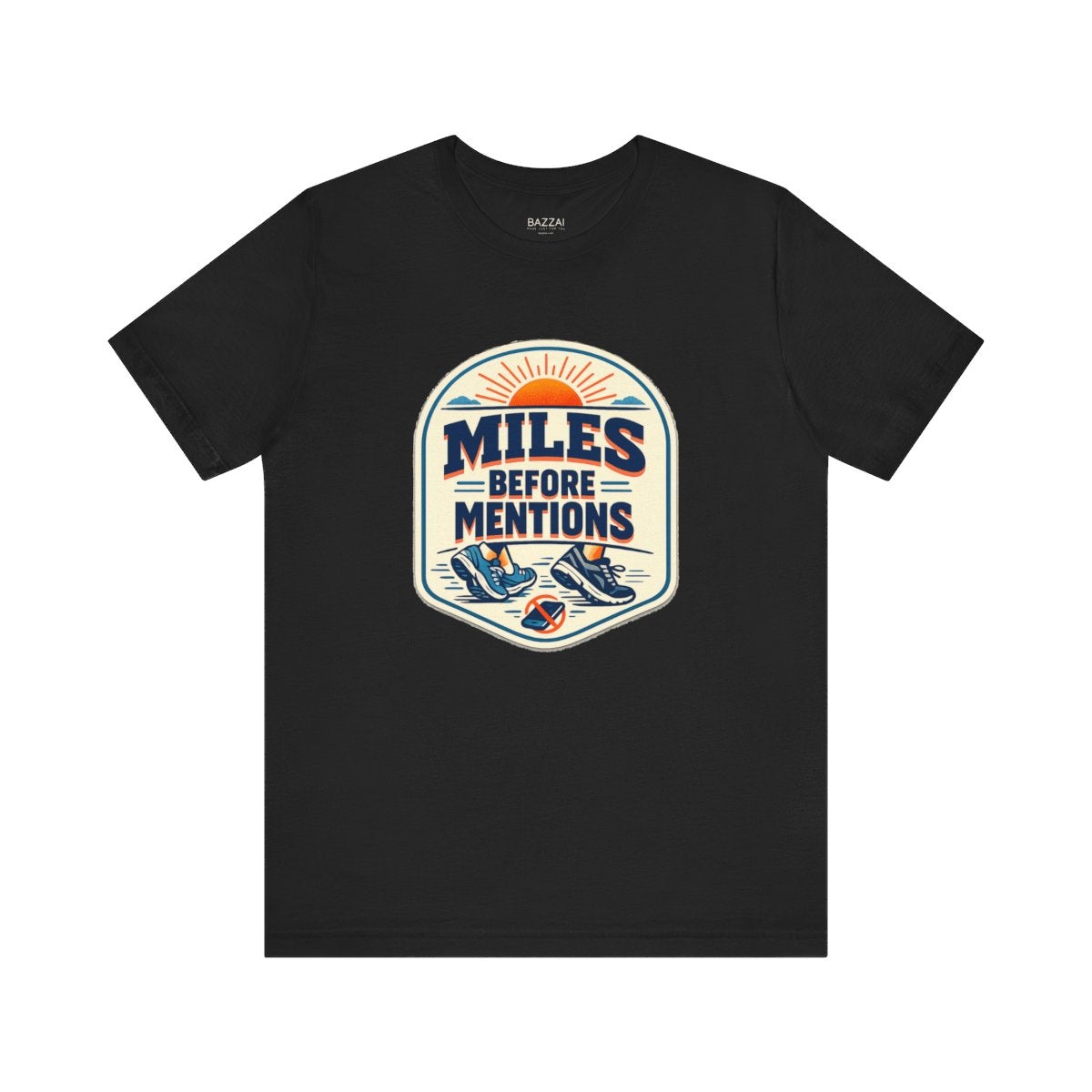 Runner Gift T-Shirt — Miles Before Mentions — running t-shirt design by Reggie