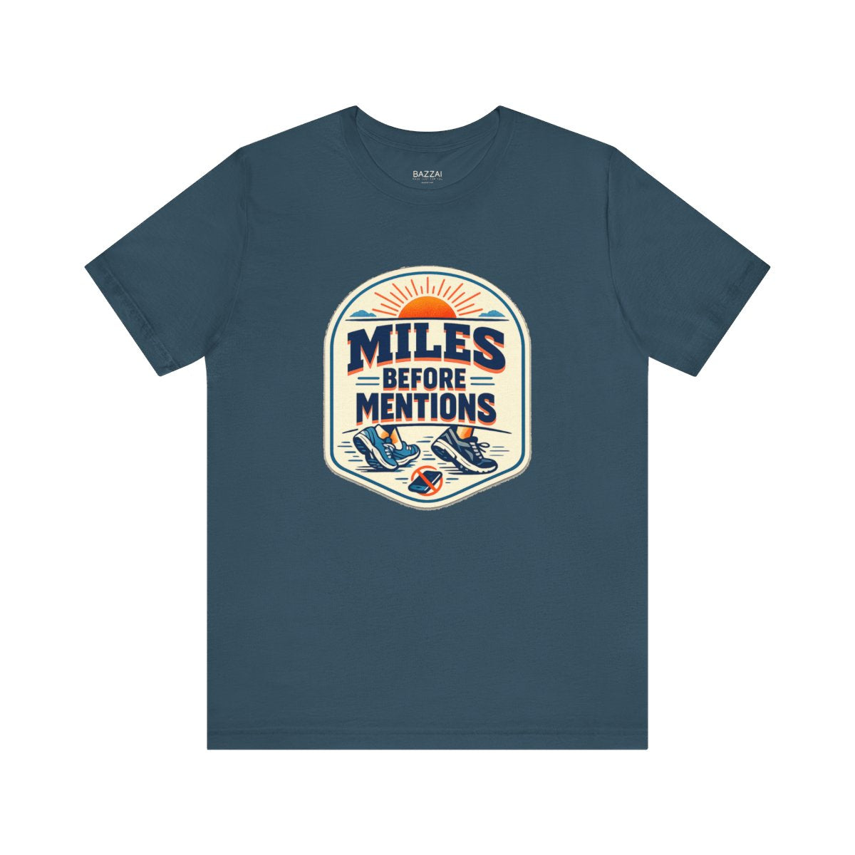 Runner Gift T-Shirt — Miles Before Mentions — running t-shirt design by Reggie