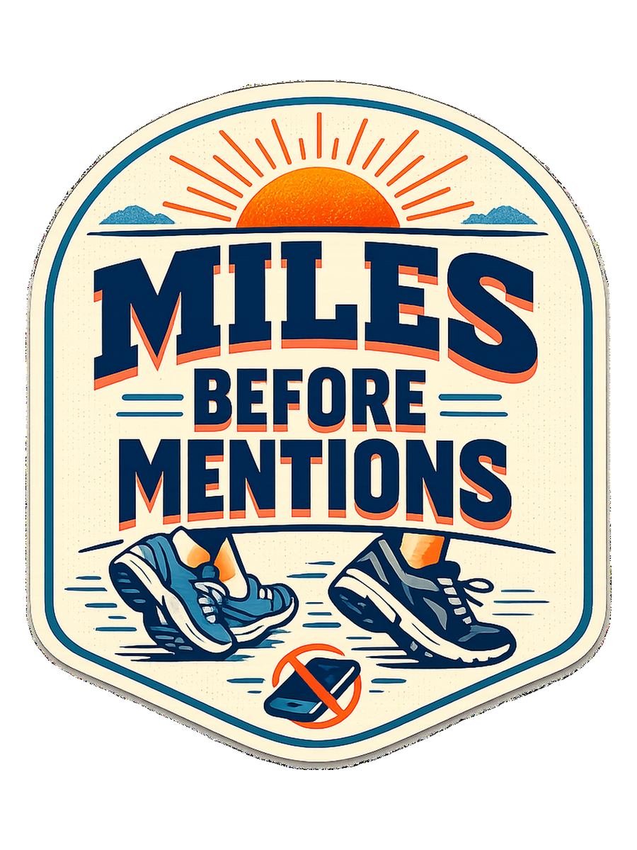 Runner Gift T-Shirt — Miles Before Mentions