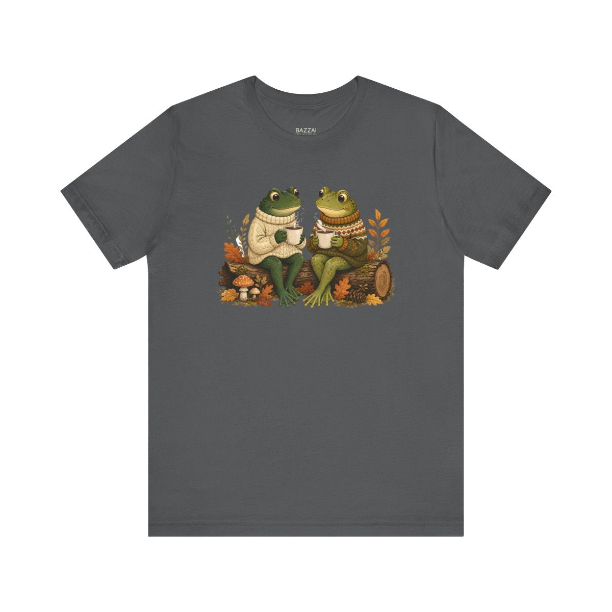 Cute Frog Gift T-Shirt — Cozy Frog Friends — frogs t-shirt design
