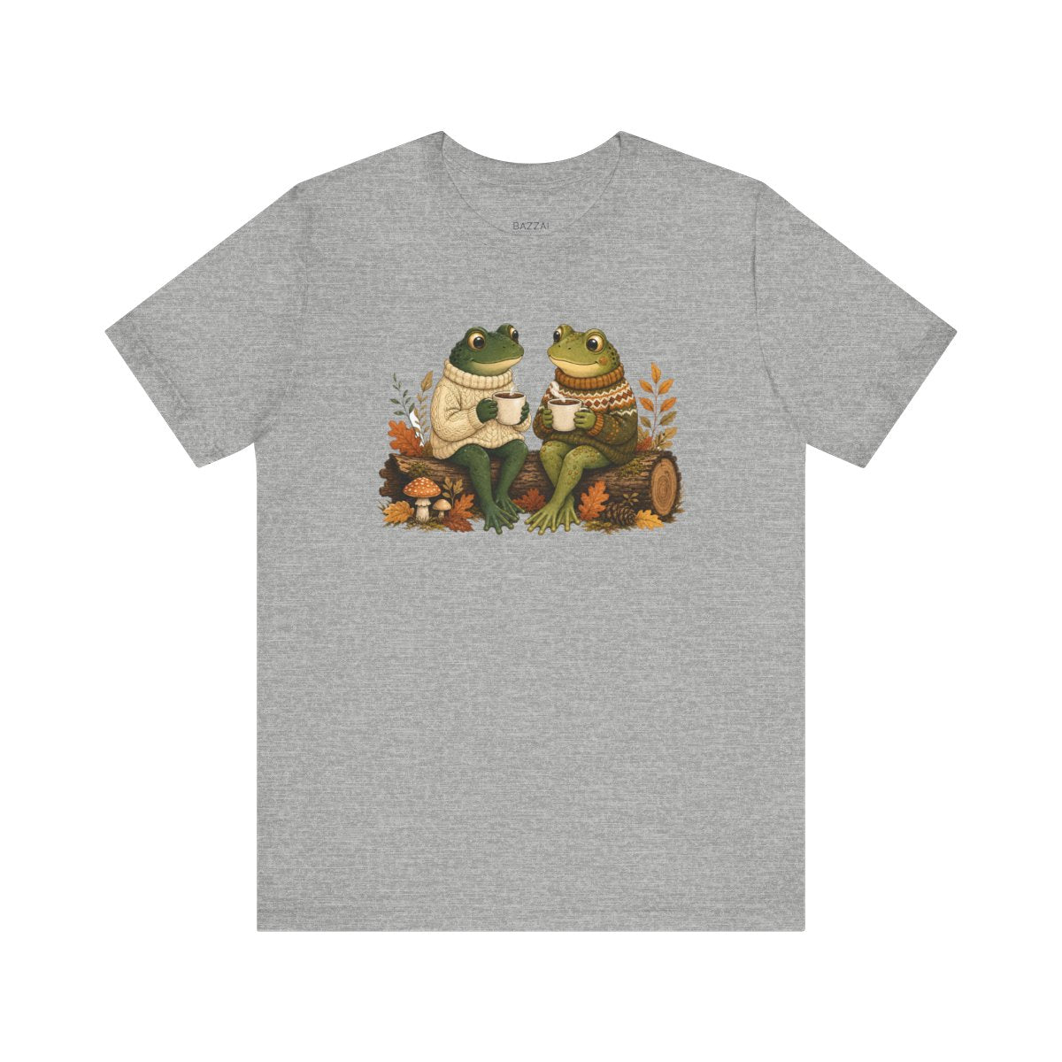 Cute Frog Gift T-Shirt — Cozy Frog Friends — frogs t-shirt design