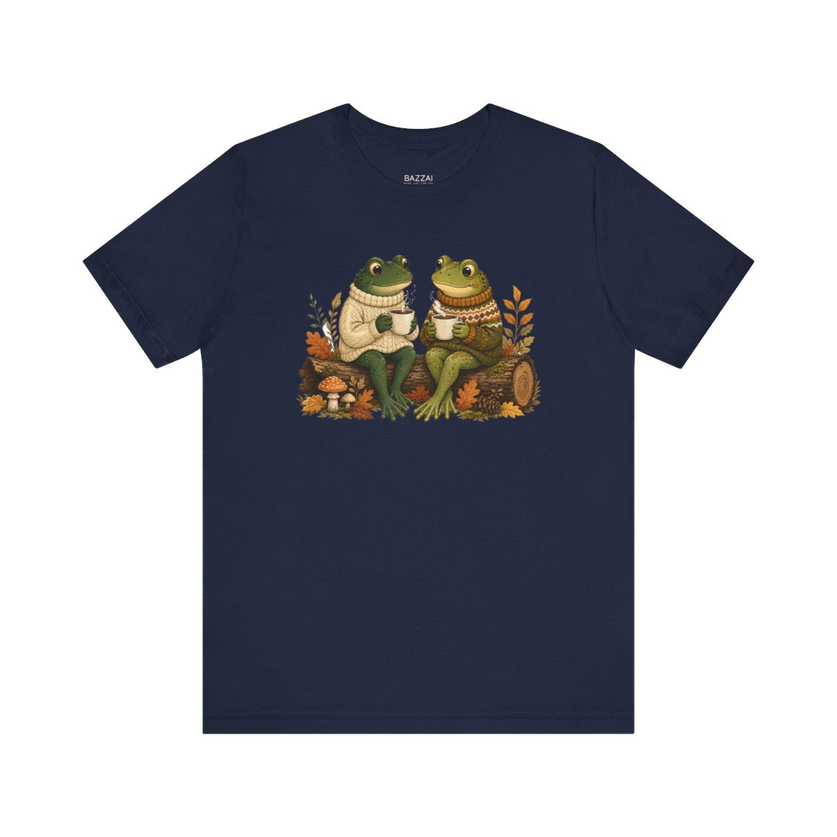 Cute Frog Gift T-Shirt — Cozy Frog Friends — frogs t-shirt design