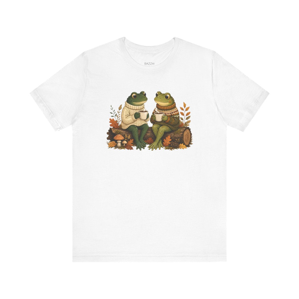 Cute Frog Gift T-Shirt — Cozy Frog Friends — frogs t-shirt design