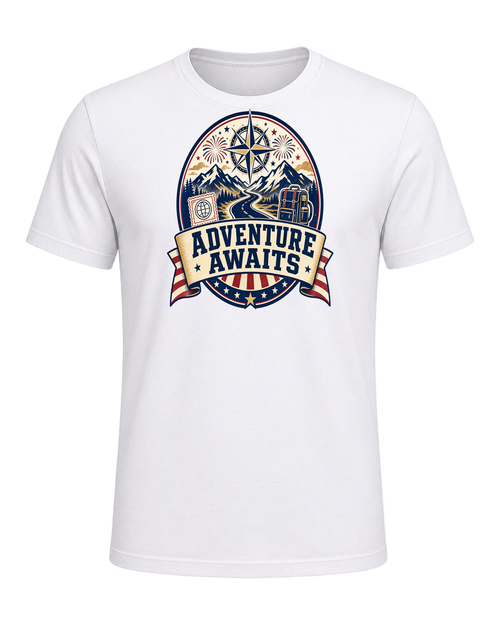 ADVENTURE AWAITS — White