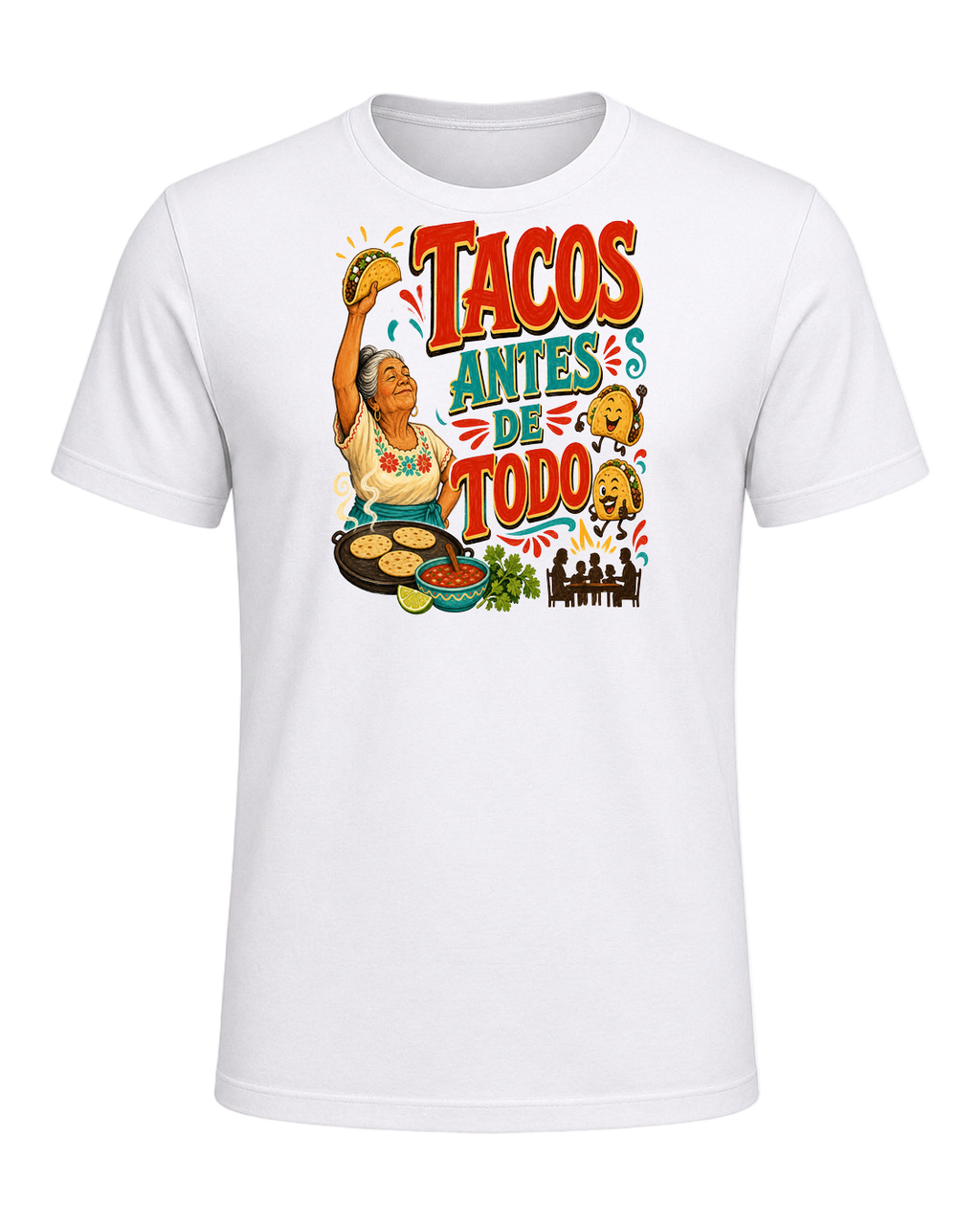 TACOS ANTES DE TODO — White