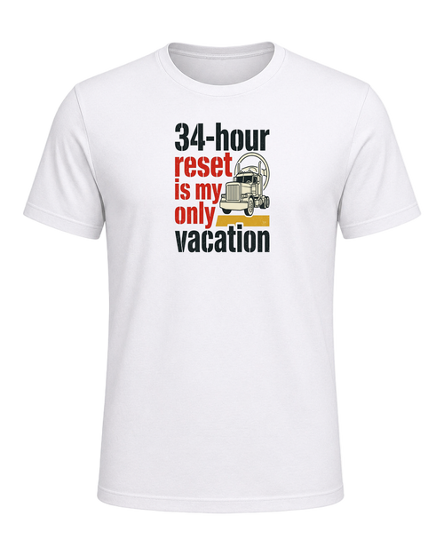 34-hour reset is my only vacation — White