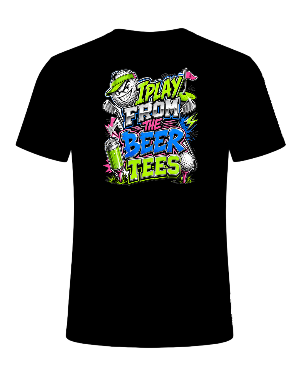 I PLAY FROM THE BEER TEES — Black