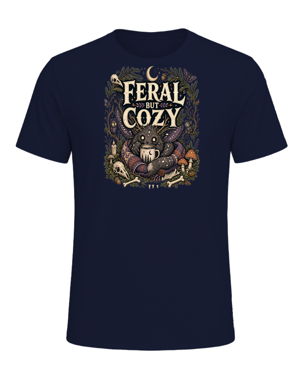 FERAL BUT COZY — Navy