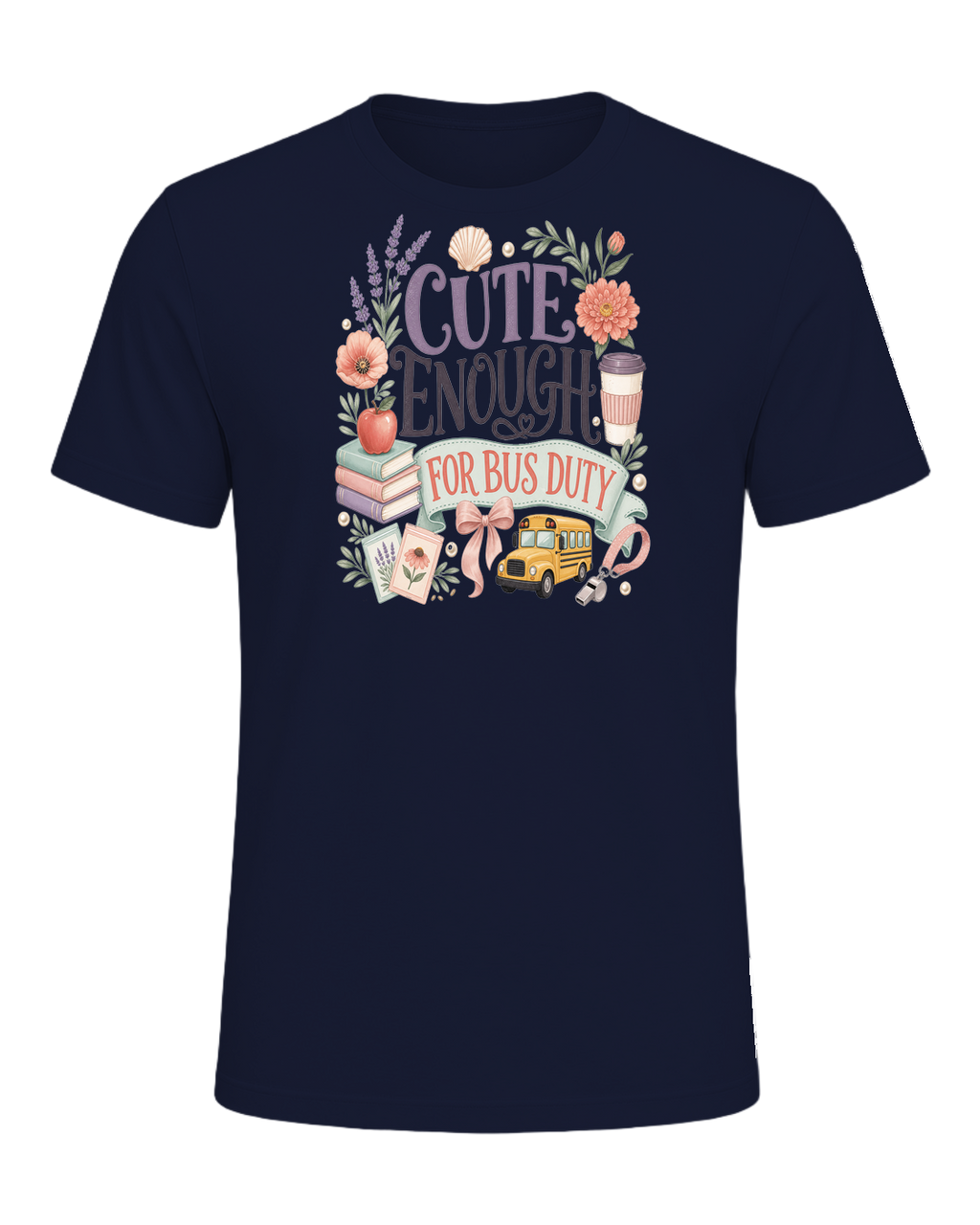 CUTE ENOUGH FOR BUS DUTY — Navy